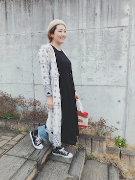 「チャイハネ（チャイハネ）のアイテム（バッグ）」を使った、Osawa3さん（レディース・165cm）の春コーディネート