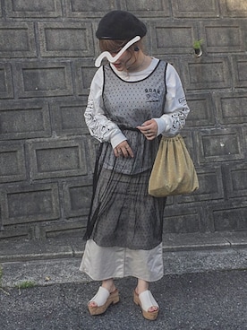 なつあんさん（レディース・153cm）の春コーディネート