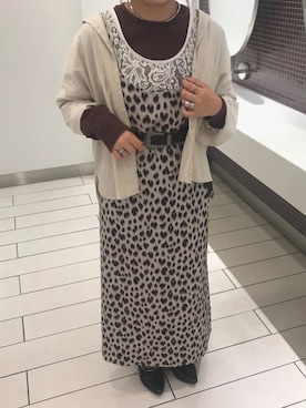 「トヨタ自動車 NEW「PASSO」プレゼンツ クルマ選びもファッションも"オシャレ"に楽しもう！（トヨタジドウシャニューパッソ）のアイテム」を使った、なつあんさん（レディース・153cm）の秋コーディネート