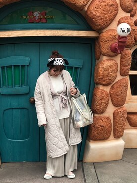 「レイヤードstyle」｜なつあんさん（レディース・153cm）の冬コーディネート