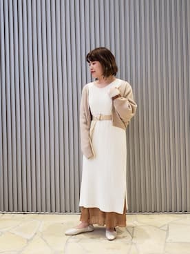 「レイヤードstyle」｜「アイテム（その他シューズ）」を使った、なつあんさん（レディース・153cm）の冬コーディネート