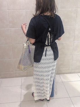 「BEAMS（ビームス）のアイテム」を使った、なつあんさん（レディース・153cm）の夏コーディネート