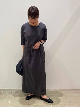 「LAKOLE（ラコレ）のアイテム（パンプス）」を使った、なつあんさん（レディース・153cm）の夏コーディネート
