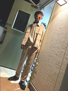 「アイテム（ブルゾン）」を使った、たたみさん（メンズ・180cm・20代）の冬コーディネート