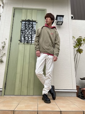 白パンツ のメンズ人気ファッションコーディネート Wear