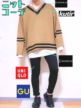 Yuu さん（メンズ・174cm）の秋コーディネート