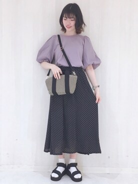 hikaruさん（レディース・161cm）の春コーディネート