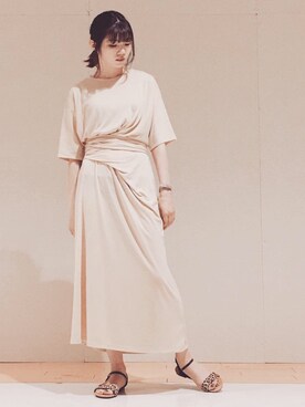 hikaruさん（レディース・161cm）の春コーディネート