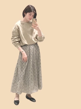 hikaruさん（レディース・161cm）の春コーディネート