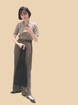 hikaruさん（レディース・161cm）の春コーディネート