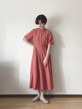 「レベッカブティック」｜hikaruさん（レディース・161cm）の夏コーディネート