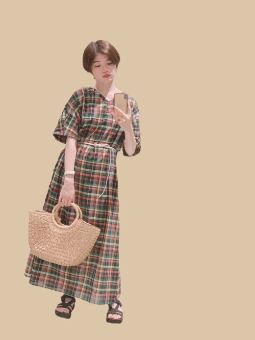 American Holichikaruさんのワンピースを使ったコーディネート Zozotown