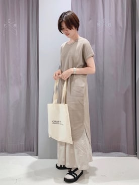 hikaruさん（レディース・160cm）の夏コーディネート