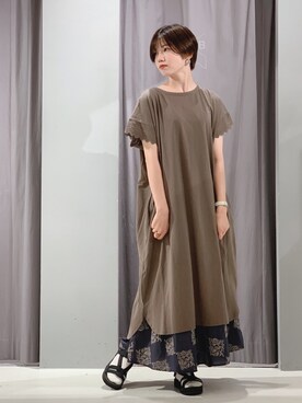 hikaruさん（レディース・160cm）の夏コーディネート