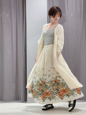 hikaruさん(レディース・160cm)の夏コーディネート