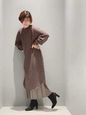 hikaruさん(レディース・160cm)の秋コーディネート