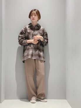 hikaruさん（レディース・160cm）の秋コーディネート