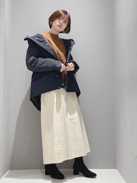 hikaruさん（レディース・160cm）の冬コーディネート