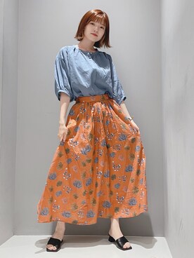 hikaruさん(レディース・160cm)の夏コーディネート