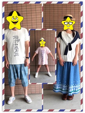 島鳥烏さん（レディース・167cm）の夏コーディネート