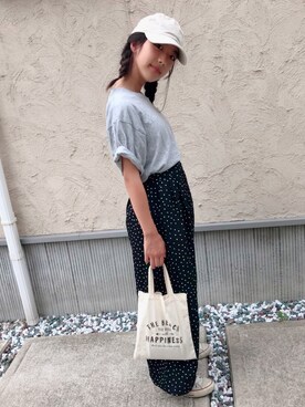 「アイテム（バッグ）」を使った、©️o©️oさん（キッズ・147cm・10代）の夏コーディネート