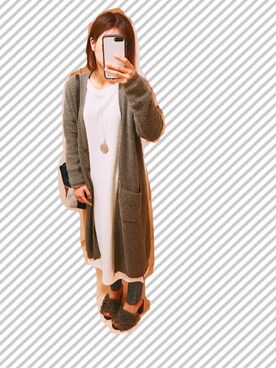 「レイヤードstyle」｜ryo.ko.naさん（レディース・160cm）の冬コーディネート