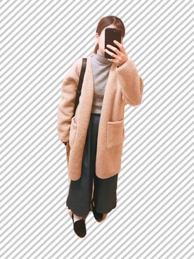 ryo.ko.naさん（レディース・160cm）の冬コーディネート