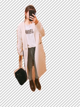 ryo.ko.naさん（レディース・160cm）の冬コーディネート