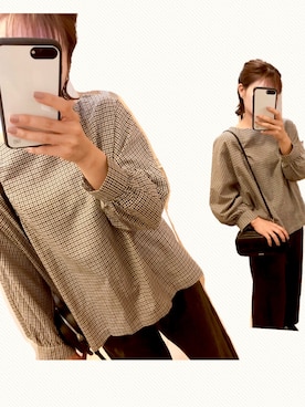 「リブニットパンツ」｜ryo.ko.naさん（レディース・160cm）の秋コーディネート