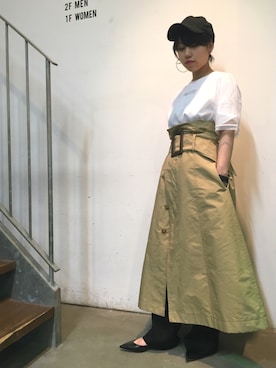 ホリユキノさん（レディース・154cm）の夏コーディネート