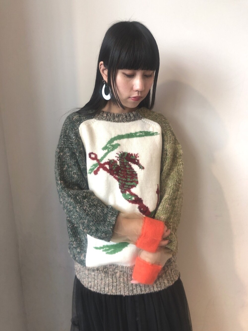 ホリユキノ(MIDWEST TOKYO WOMEN)｜TOGA PULLAのニット/セーターを使っ