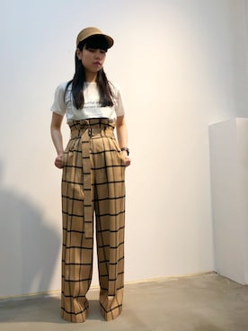 ホリユキノさん（レディース・154cm）の春コーディネート