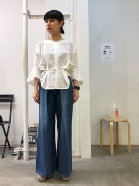 ホリユキノさん（レディース・154cm）の夏コーディネート