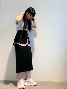 ホリユキノさん（レディース・154cm）の夏コーディネート