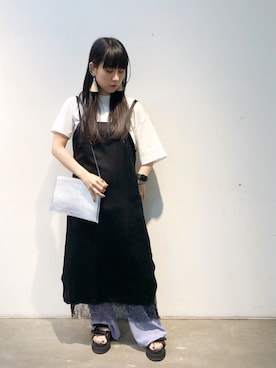 ホリユキノさん(レディース・154cm)の夏コーディネート