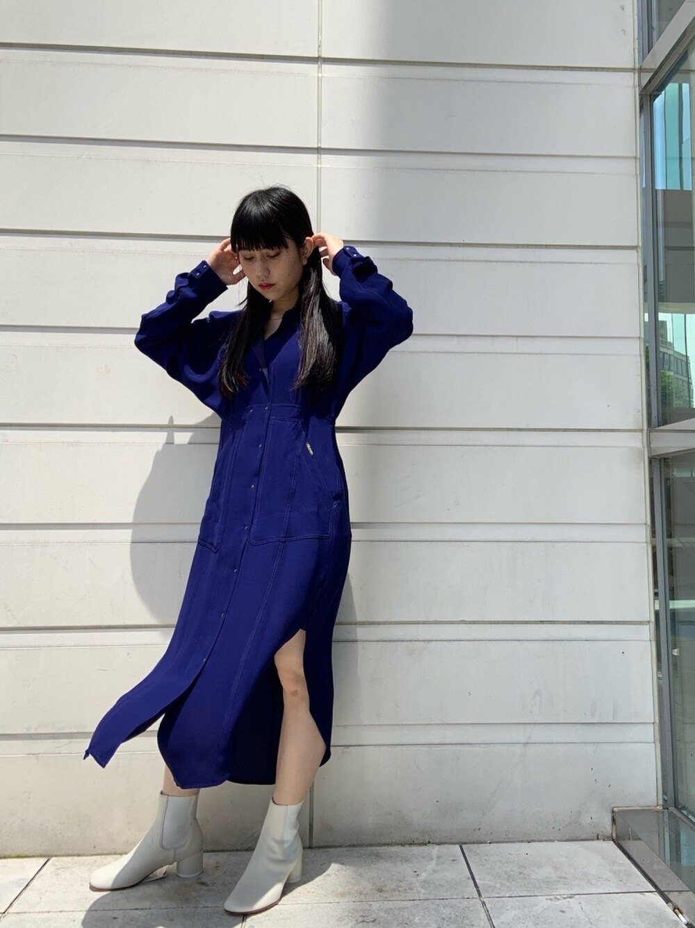 ホリユキノ(MIDWEST TOKYO WOMEN)｜MM6 Maison Margielaのブーツを使っ