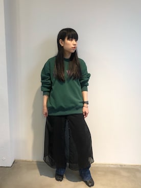 ホリユキノさん（レディース・154cm）の秋コーディネート