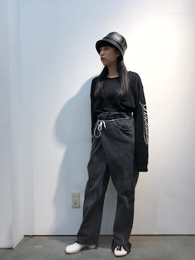 maison eureka ブラックデニム 中古・古着通販】MAISON EUREKA (メゾンエウレカ) ブラックデニム