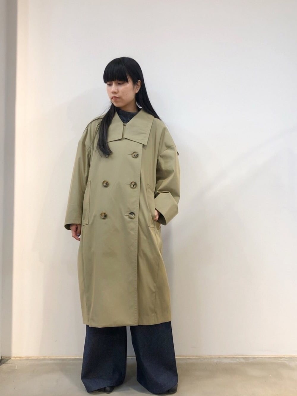 ENFOLDのトレンチコートを使った人気ファッションコーディネート - WEAR