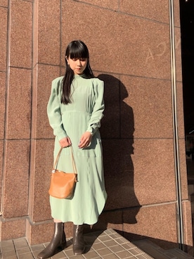 ホリユキノさん（レディース・154cm）の冬コーディネート