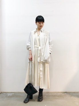 ホリユキノさん(レディース・154cm)の春コーディネート