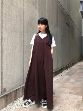 AKIRANAKA（アキラナカ）のワンピース/ドレスを使った人気ファッション