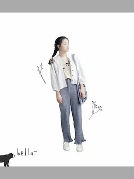 「MUJI」｜「アイテム（その他）」を使った、mikotiboさん（レディース・160cm）の秋コーディネート