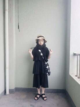 mikotiboさん（レディース・160cm）の夏コーディネート