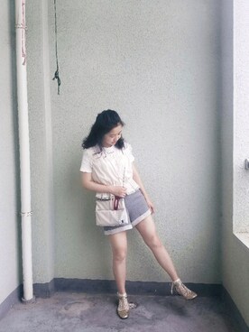 mikotiboさん（レディース・160cm）の夏コーディネート