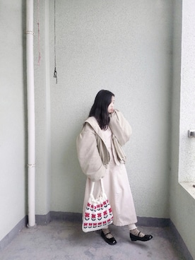 mikotiboさん（レディース・160cm）の冬コーディネート