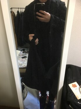 「ダニエルウェリントン」｜「アイテム（スウェット）」を使った、将軍さん（メンズ・166cm）の冬コーディネート