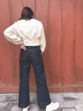 linaさん（レディース・157cm）の冬コーディネート