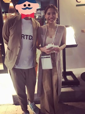 「made in HEAVEN（メイドインヘブン）のアイテム」を使った、Rina♡さん（レディース・156cm）の春コーディネート