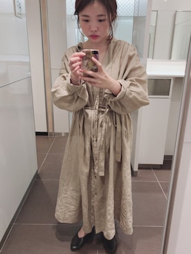 「Littlesuzie」｜「アイテム（ワンピース/ドレス）」を使った、akaさん（レディース・150cm）の夏コーディネート
